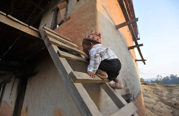 Самый маленький мужчина Чандра Бахадур Данги