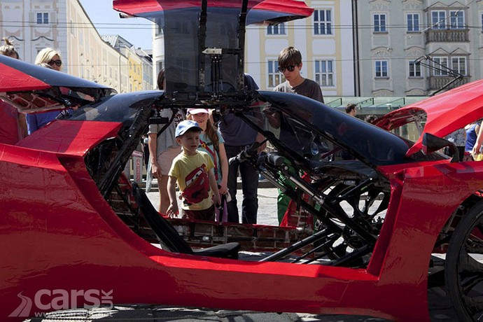Самый дорогой веломобиль: Fahrradi Farfall FFX