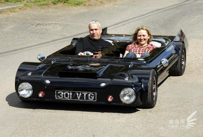 Самый плоский автомобиль: Flatmobile