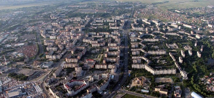 Самый длинный жилой дом Луцк