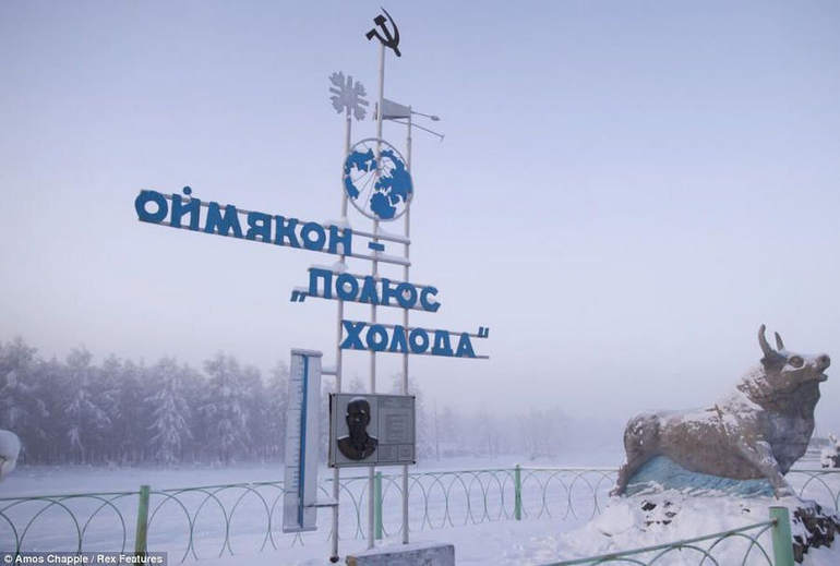 Самое холодное обитаемое место в мире: Оймякон