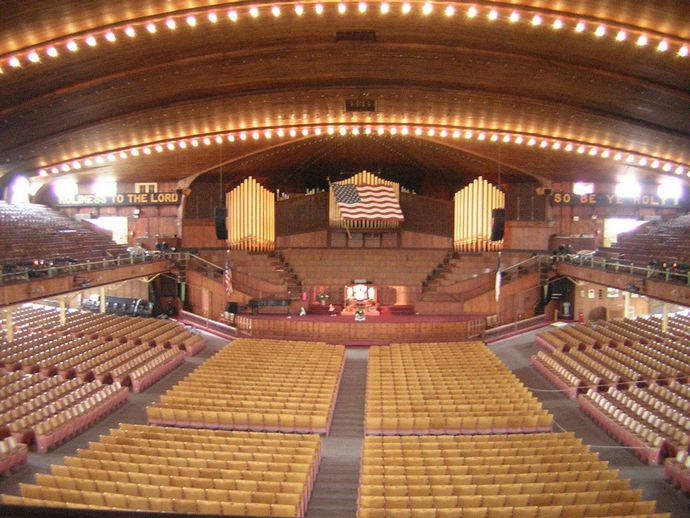 Самый громкий в мире музыкальный инструент: орган Boardwalk Hall Auditorium Organ