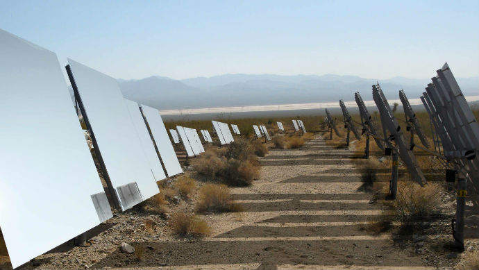 Самая большая солнечная электростанция: Ivanpah