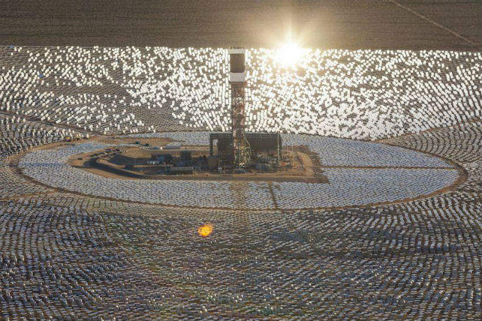 Самая большая солнечная электростанция: Ivanpah
