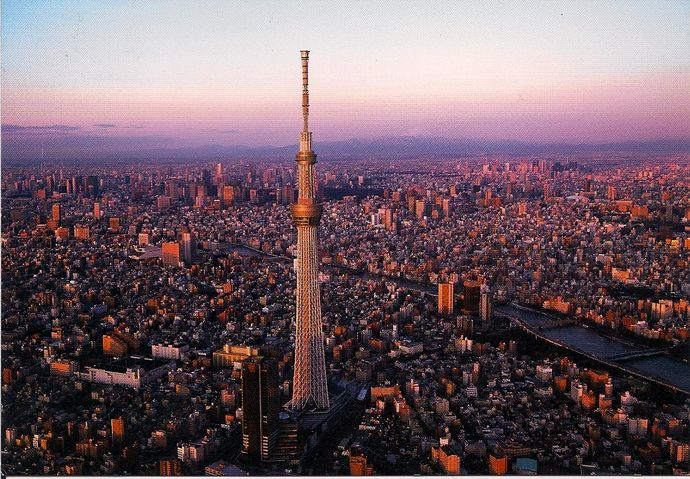 Самая высокая телебашня: Tokyo Skytree