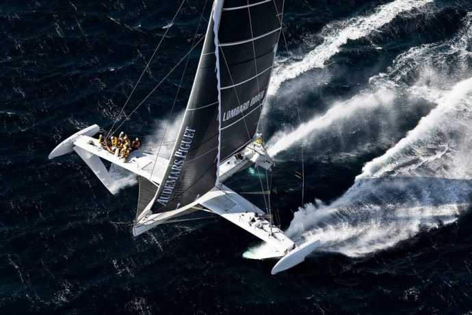 Самый быстрый парусник: Hydroptere