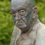 Самый татуированный в мире пожилой мужчина: Томми Уэллс