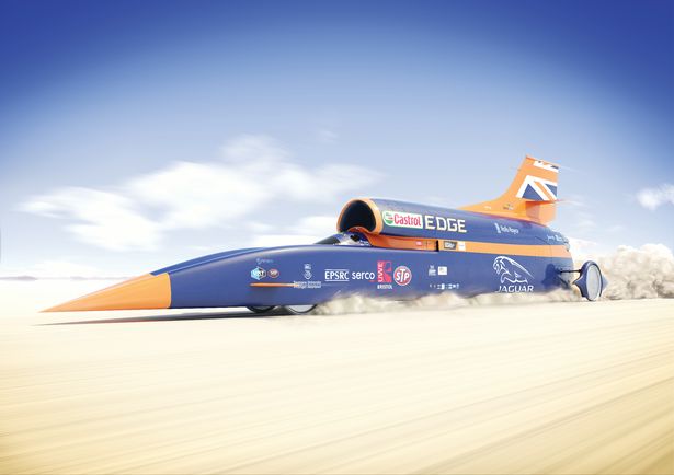 Самый мощный и быстрый автомобиль: Bloodhound