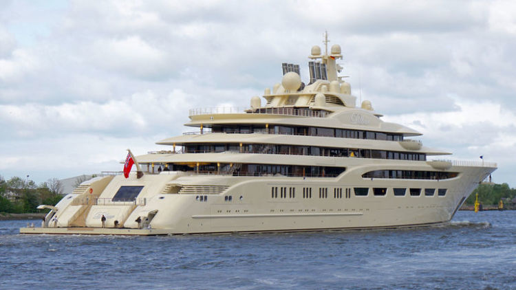 Самая большая яхта: Dilbar