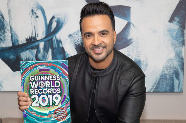 Песня Despacito Луиса Фонси установила семь рекордов Гиннесса
