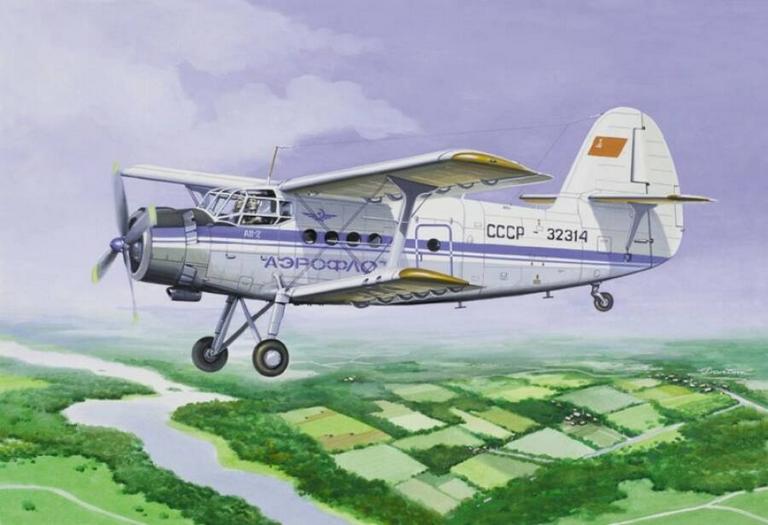 АН-2, эксплуатируемый в советское время