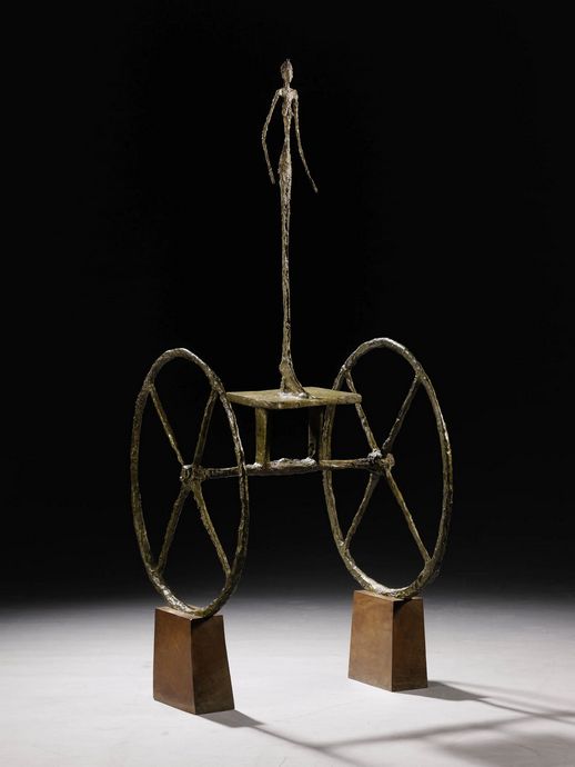 Chariot (Колесница) Альберто Джакометти, самая дорогая скульптура