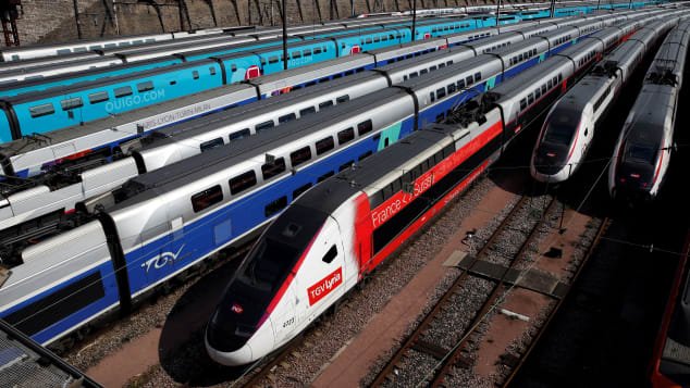 Самые быстрые поезда Франции TGV