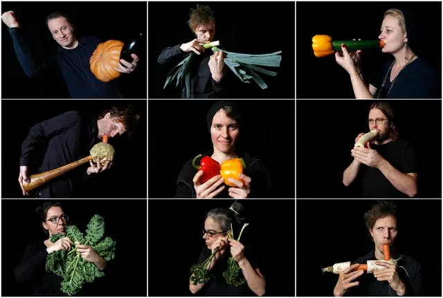 Vegetable Orchestra: первый в мире овощной оркестр - фото музыкантов